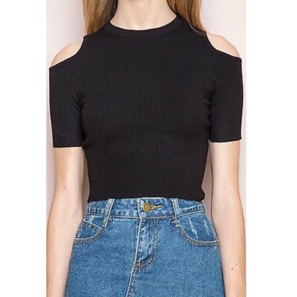 Brandy Melville Tops - Excellent shape John Galt cold shoulder crop